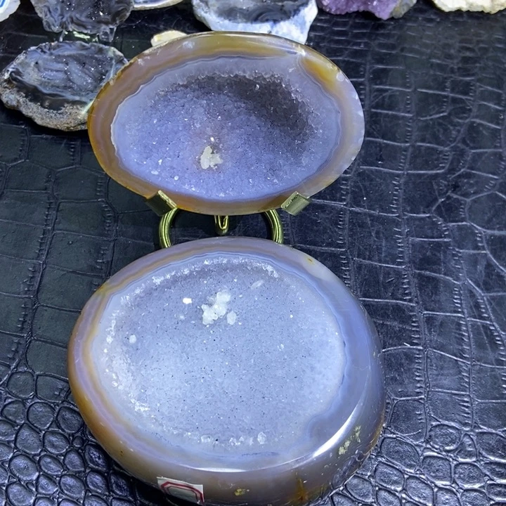 未镶嵌水晶珠宝半成品聚宝盆