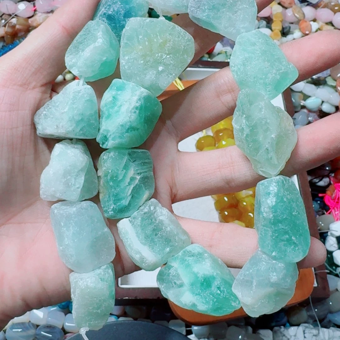 野***鹤玛瑙/玉髓合金珠宝半成品大萤石原石