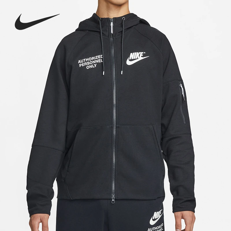 Nike/耐克正品当季新款男子男款运动宽松拉链外套DM6549-010