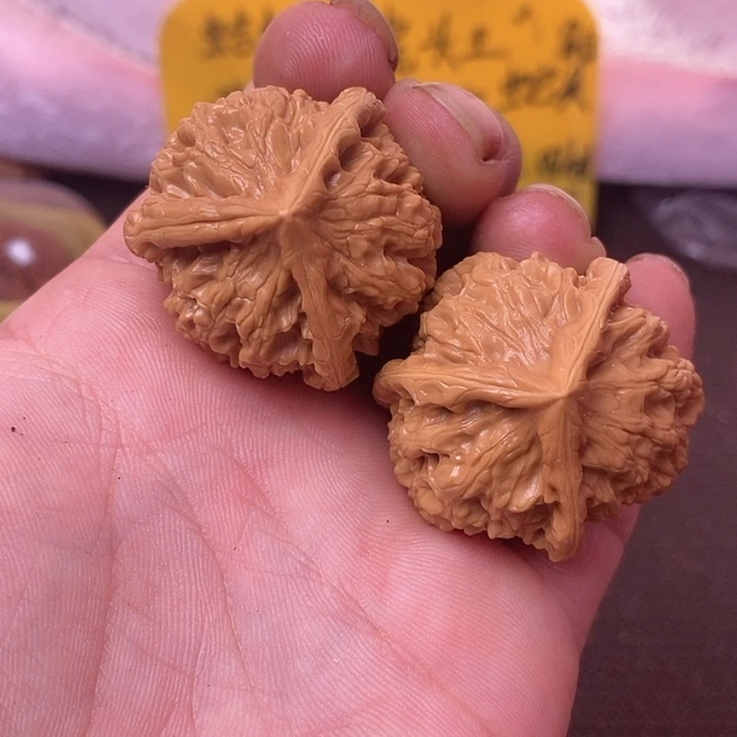 【闪购商品】吊坠文玩核桃38野生三棱