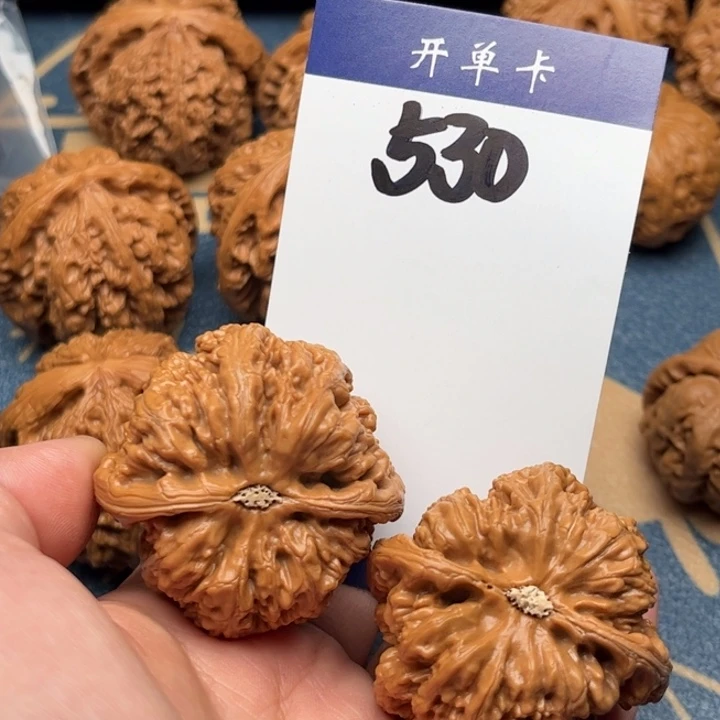 文玩核桃吊坠粗筋 44精修 530