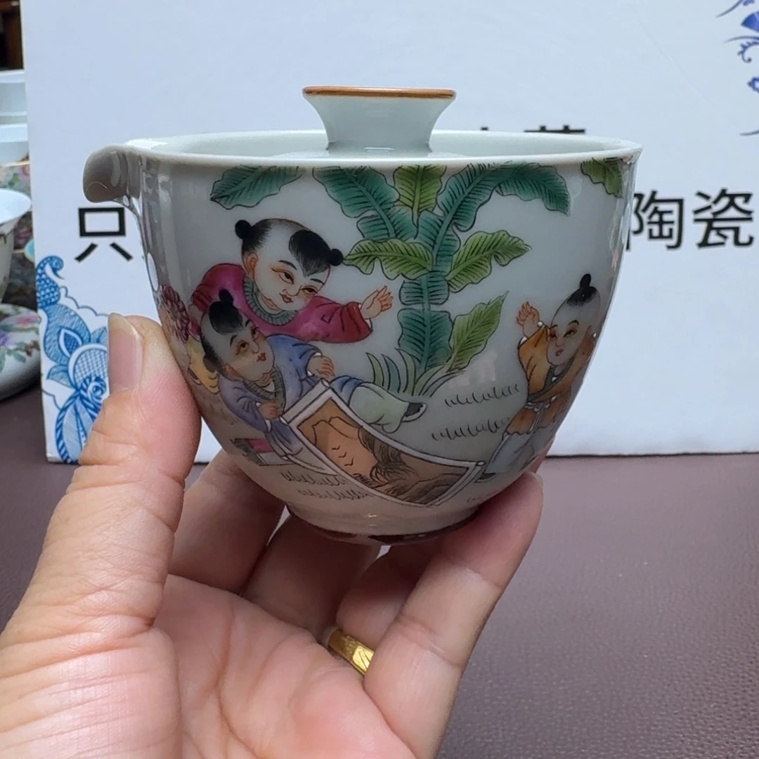 景德镇手工手绘展示