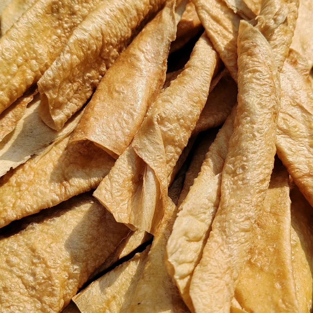 湖南湘西手工老豆腐皮带气泡传统工艺干豆皮千张可下火锅凉拌配菜