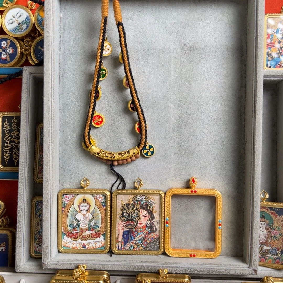 Y***⁹吊坠双面 大势至 扎基拉姆 定制