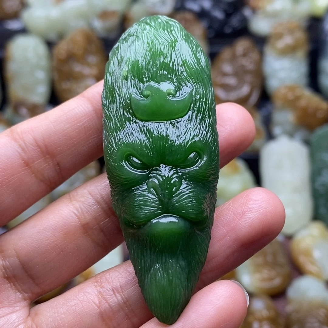 吊坠(不含链)未镶嵌和田玉（糖玉）