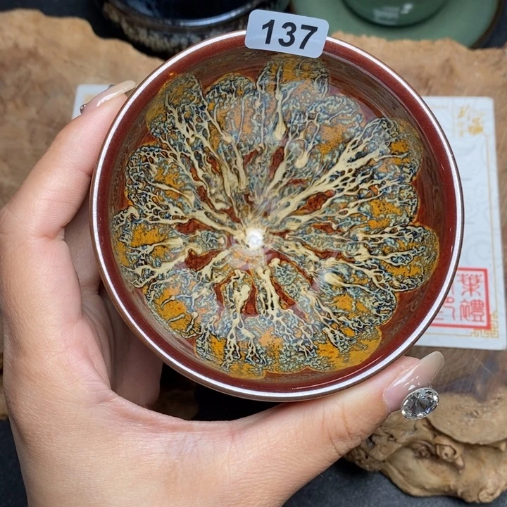 茶盏建窑建盏主人杯137