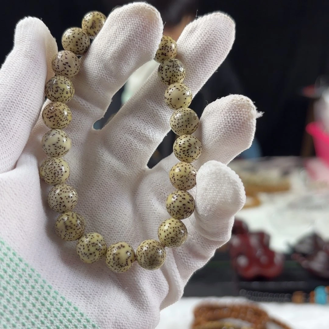 手串星月菩提圆珠青花