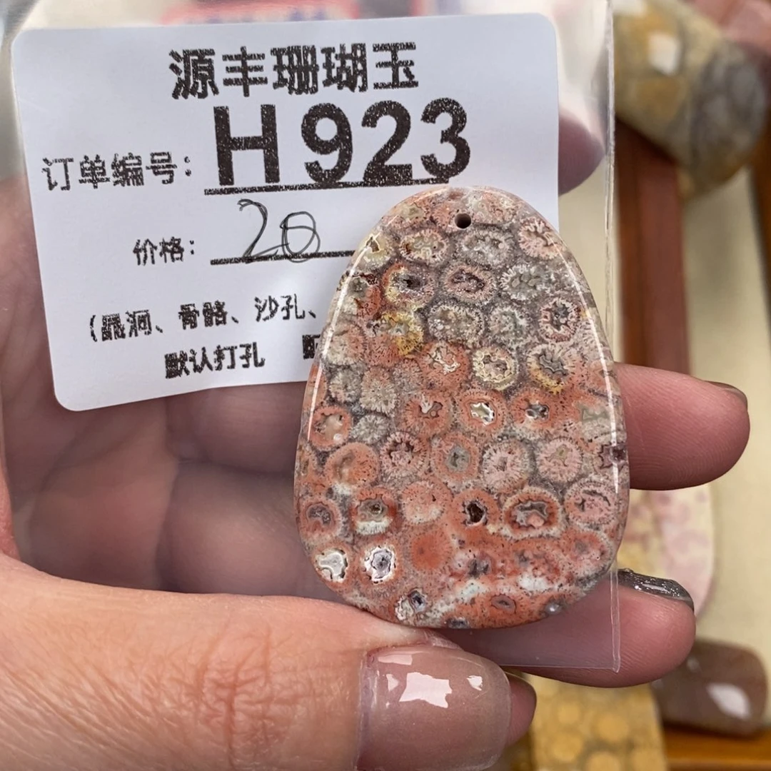 硅化玉颈饰未镶嵌t*o