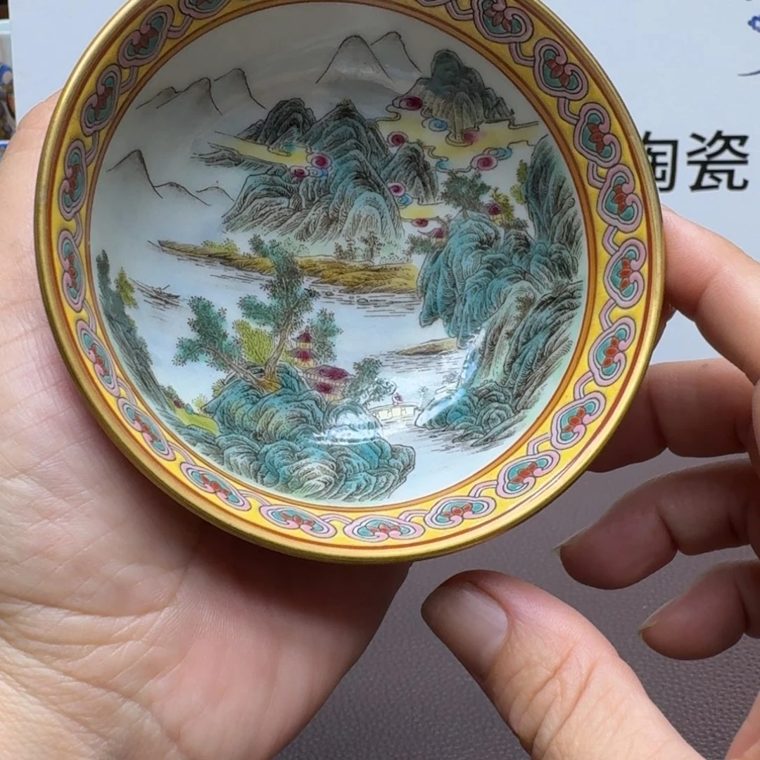 景德镇手工手绘展示