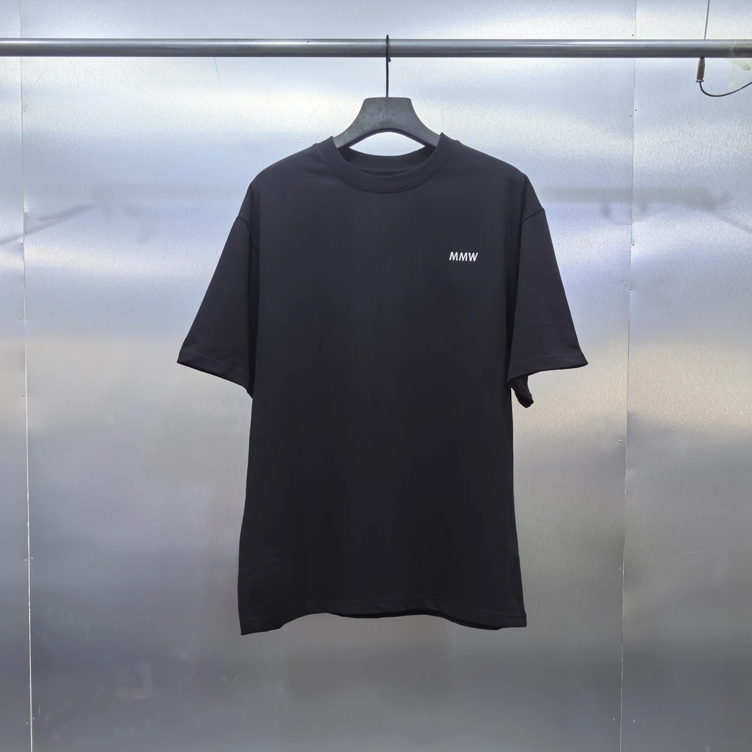 D06-61301-MM夏款背面时尚腰果花印花宽松百搭休闲T恤