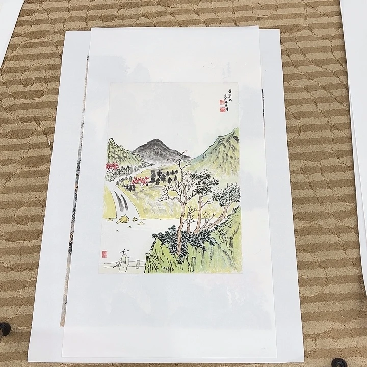 国画花鸟等多种形式