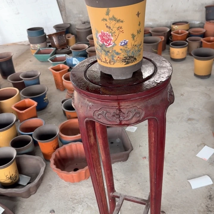 紫砂紫砂花盆口经