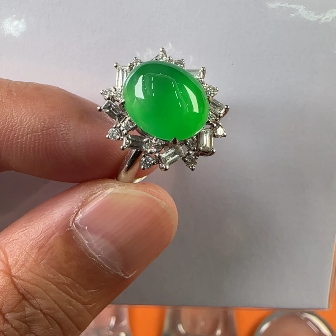 定制翡翠未镶嵌天然