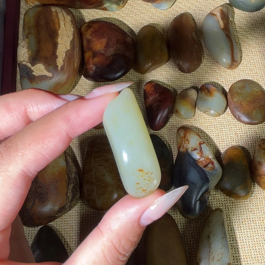 和田玉未镶嵌挂件21