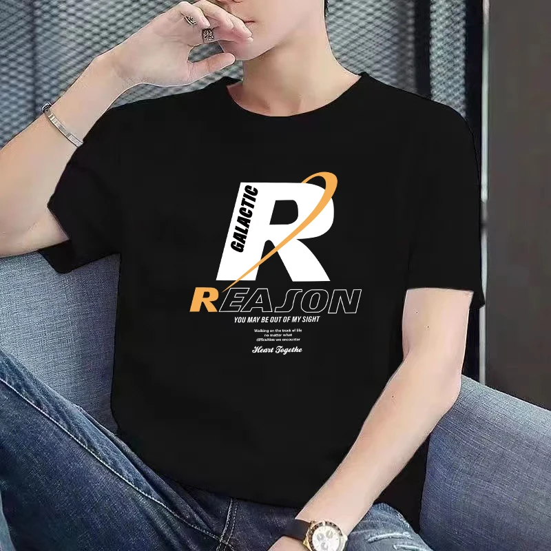 【上新】2025潮流纯棉圆领短袖百搭男女同款情侣款多种图案1