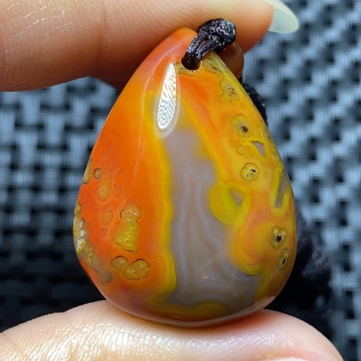 玛瑙/玉髓颈饰未镶嵌寄*