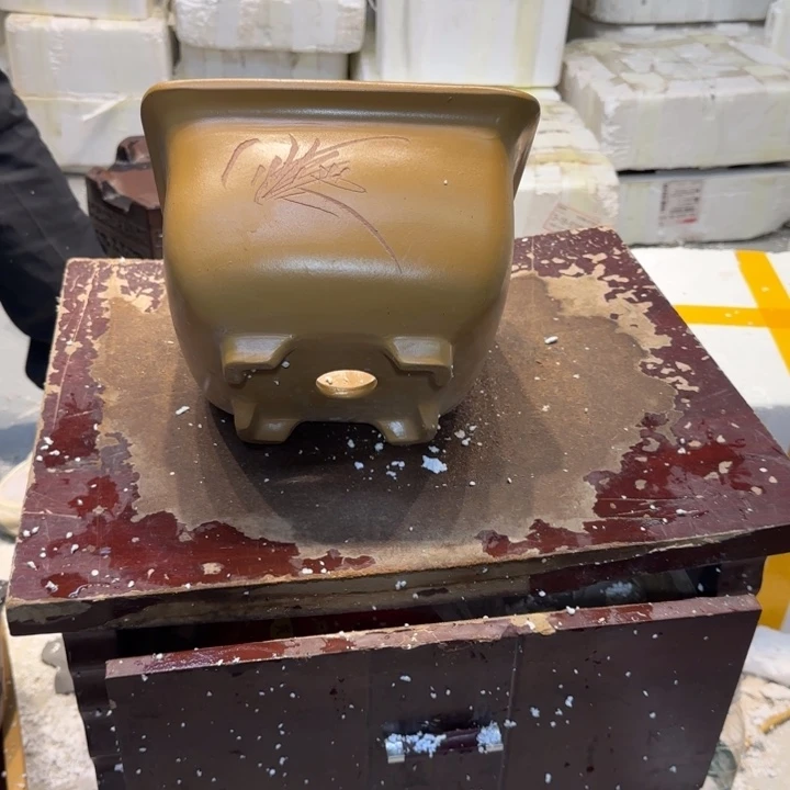 紫砂花盆口径18.13口径