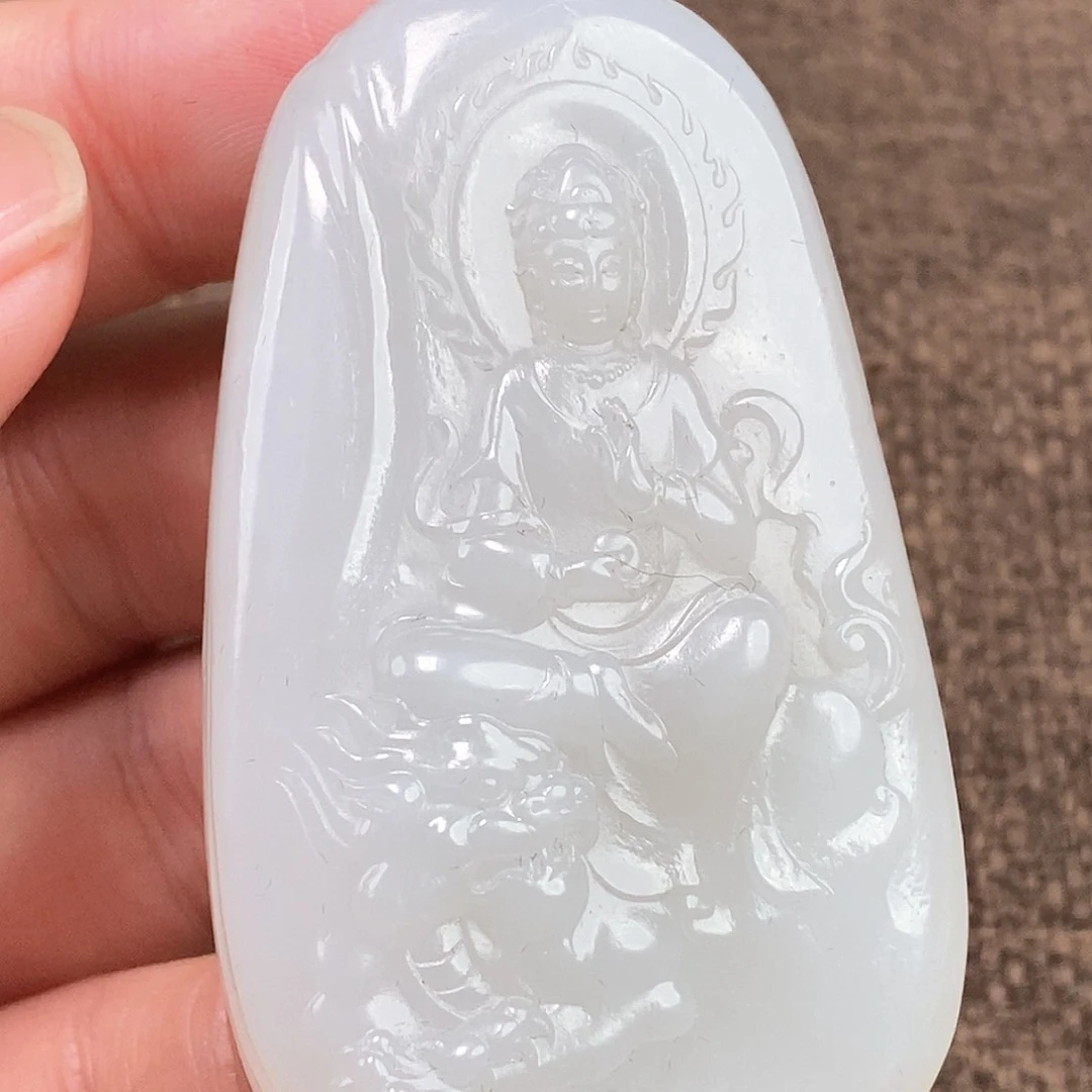 和田玉挂件未镶嵌