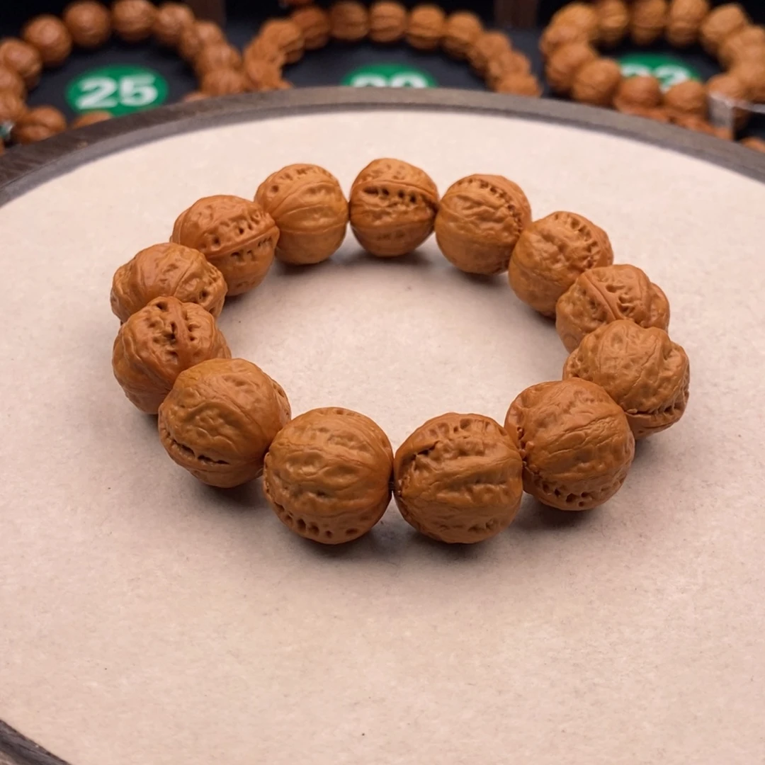 手串文玩核桃粗筋八棱