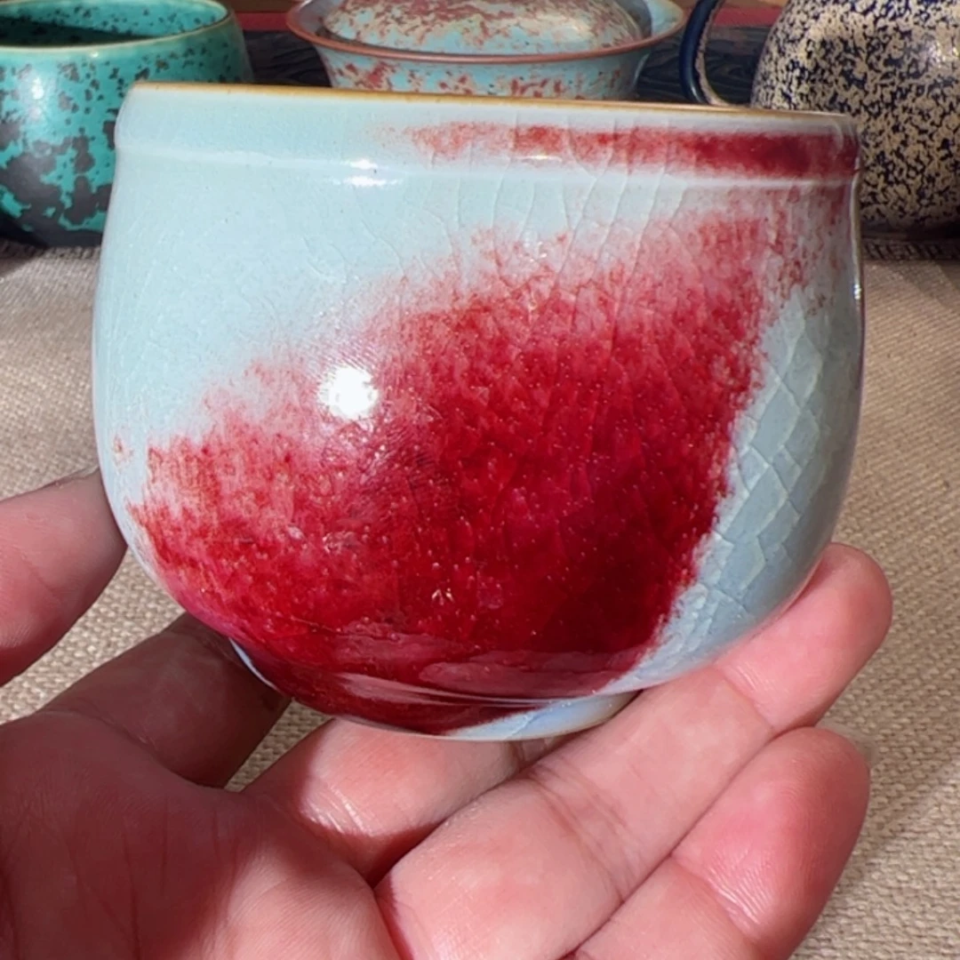 杯子陶钧瓷艺术作品01