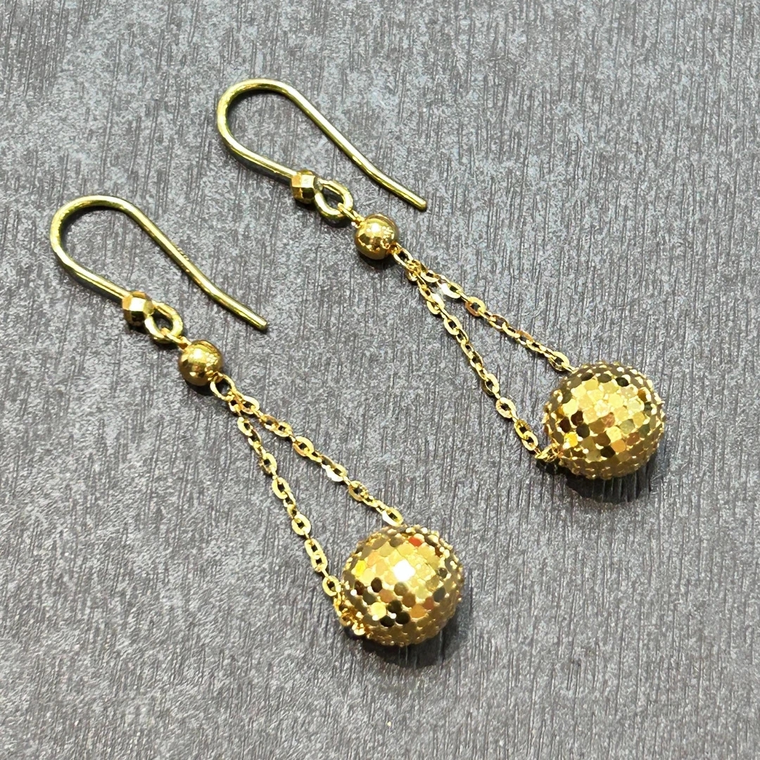 【木子专享】足金999投资金攒黄金流苏球球ZBHJE977克重多退少补