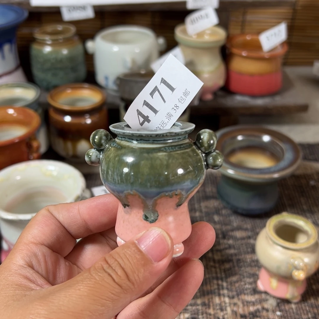 口2 手工花盆满30包邮