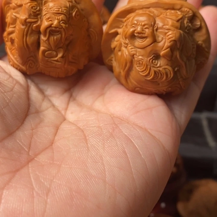 麻***。把件文玩核桃财迷金蟾