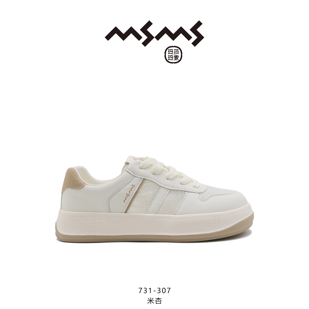 【玛莎玛索】731-307春季新款时尚百搭休闲厚底女士鞋低帮