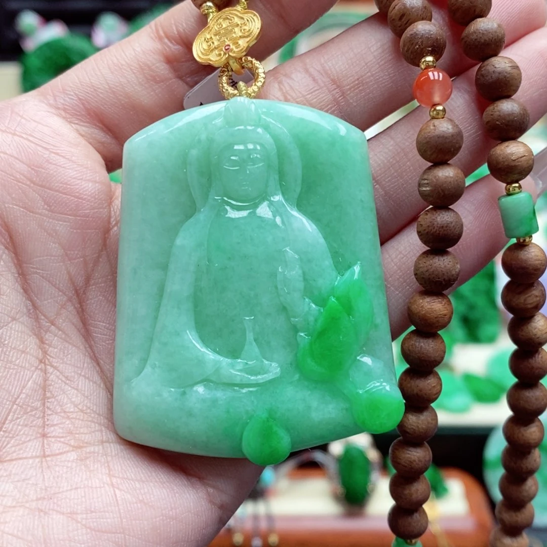 颈饰未镶嵌翡翠翡翠吊坠