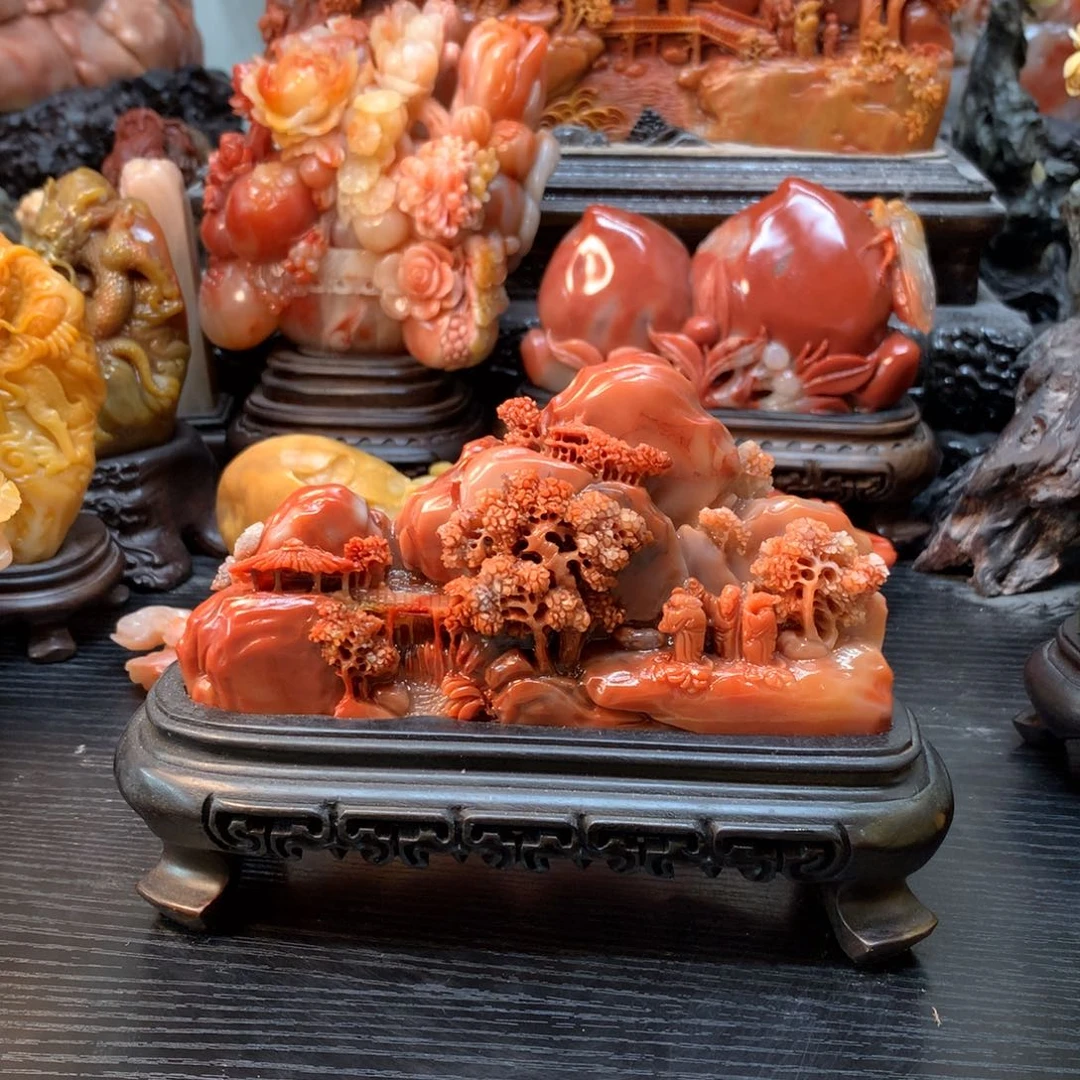 寿山石寿山石摆件