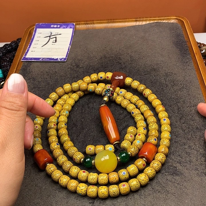 吊坠星月菩提脖挂
