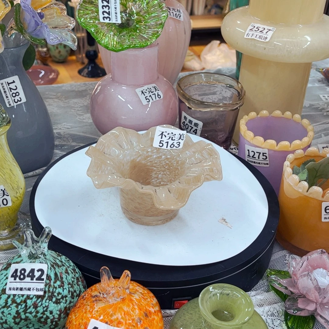 5163高9 家悦琉璃工艺品不完美