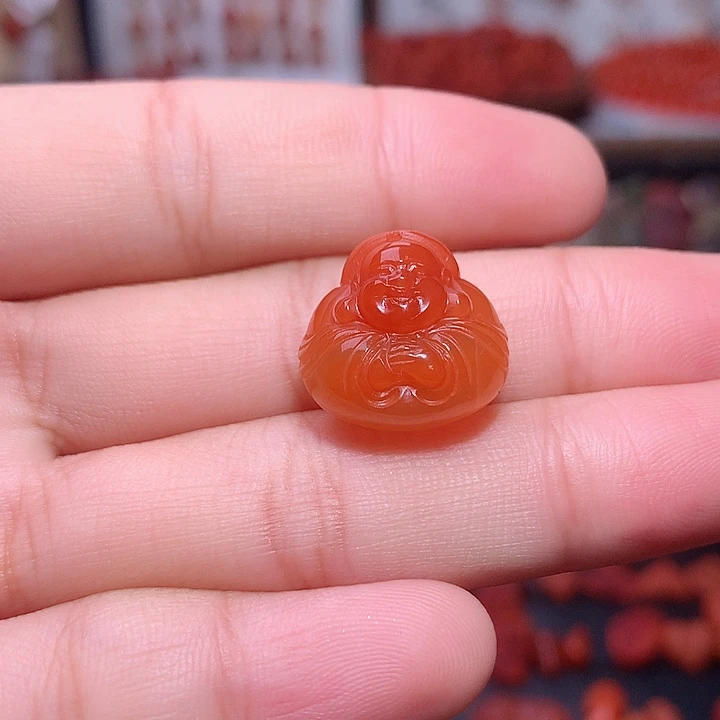 未镶嵌南红南红玛瑙佛公