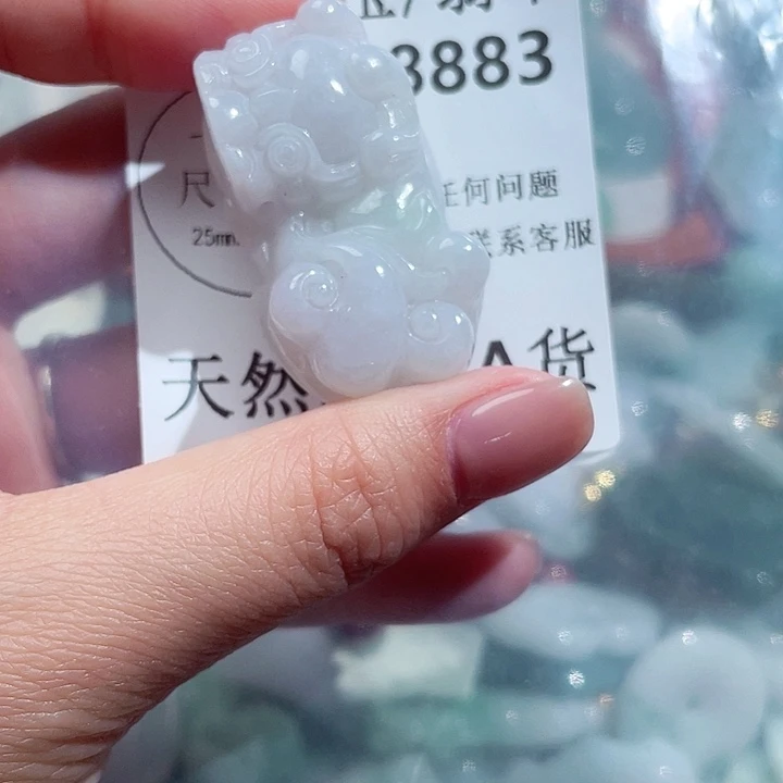 翡翠颈饰未镶嵌8883。