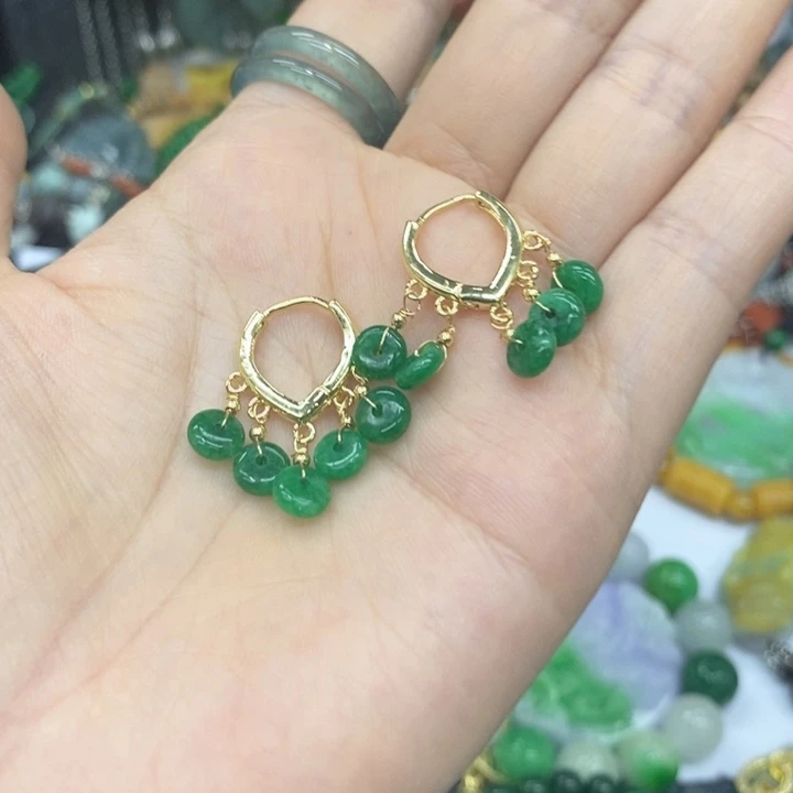 未镶嵌手链翡翠耳坠43