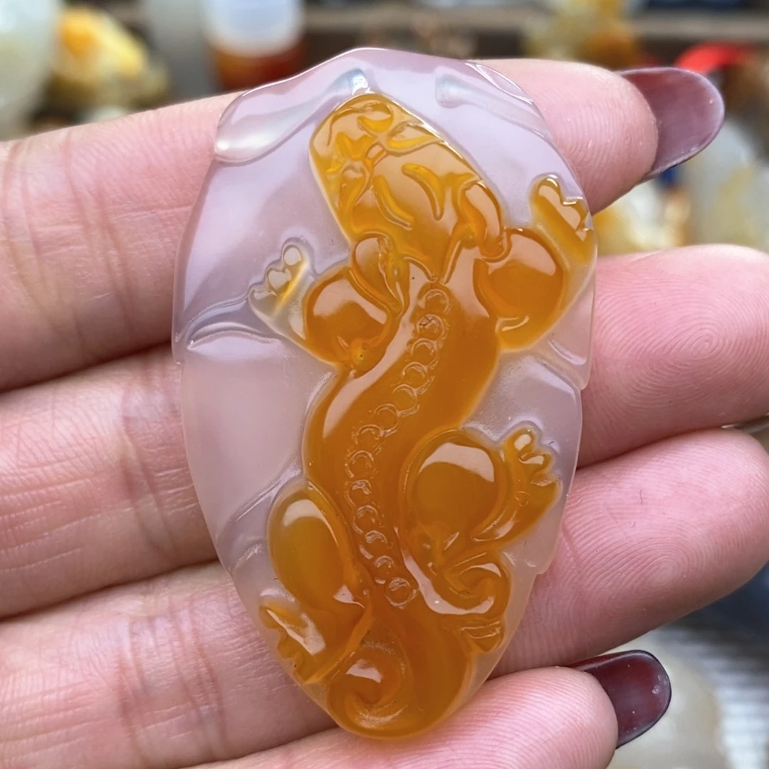 玛瑙/玉髓挂件未镶嵌