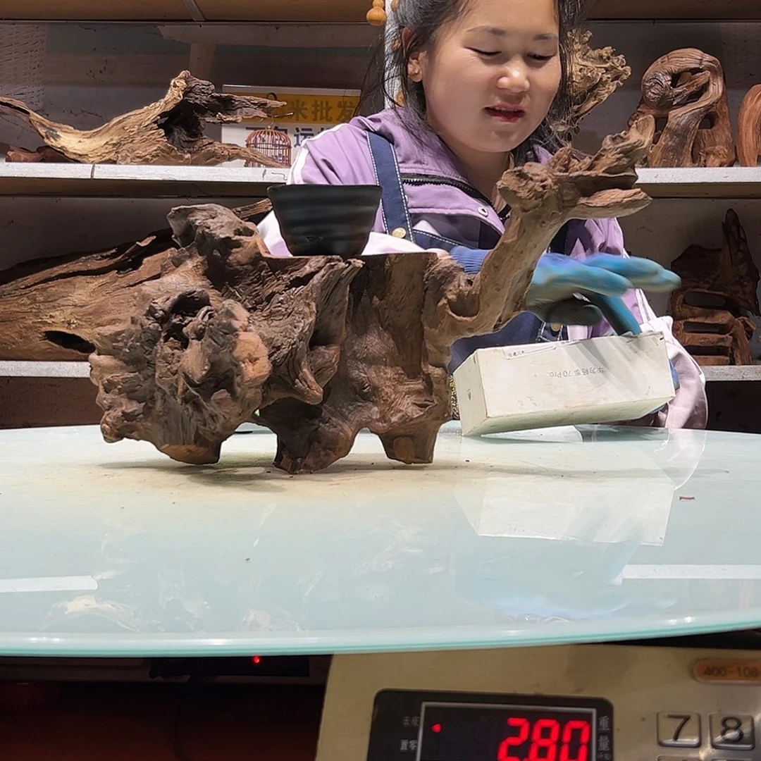 紫砂镂空无*2567紫柚沉木