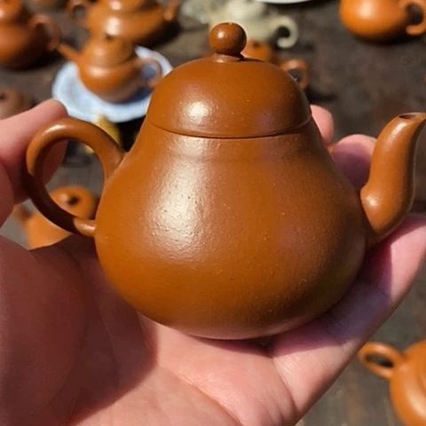 茶壶紫砂紫砂壶一起比赛
