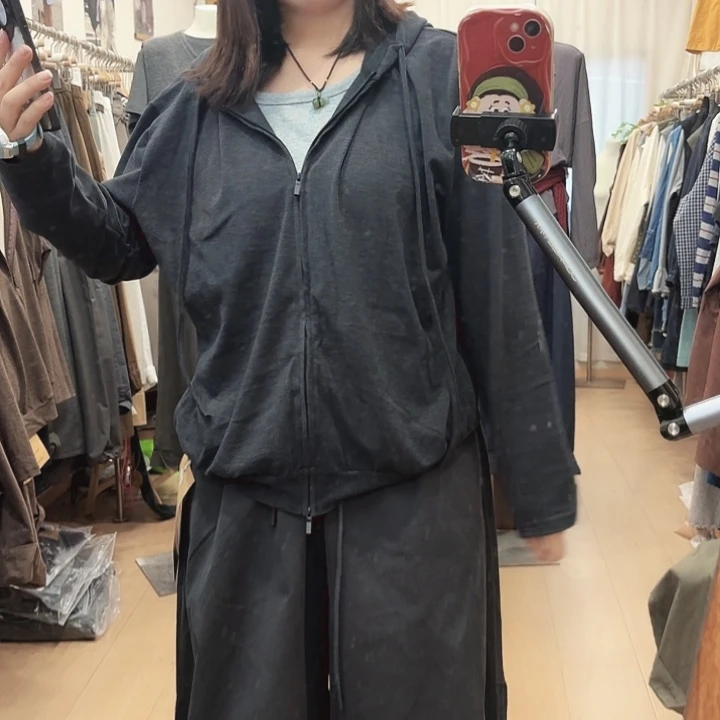 美娜家个性假两件上衣