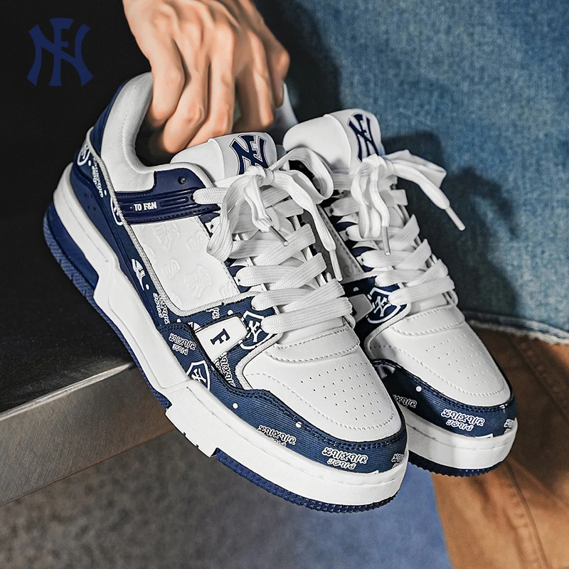 梵纳/FN男鞋秋季爆款蓝色情侣板鞋男女款2026新款板鞋户外运动鞋商品图