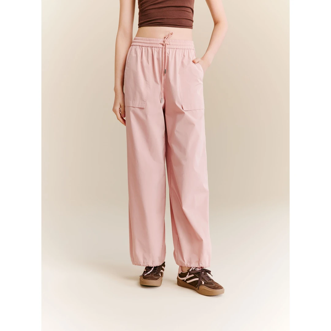 XII BASKET十二篮25年秋新休闲通勤风遮肉显瘦直筒裤7C35320610