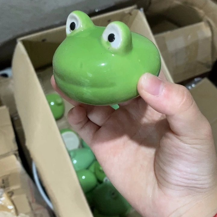 摆件王****收花瓶手绘釉下彩