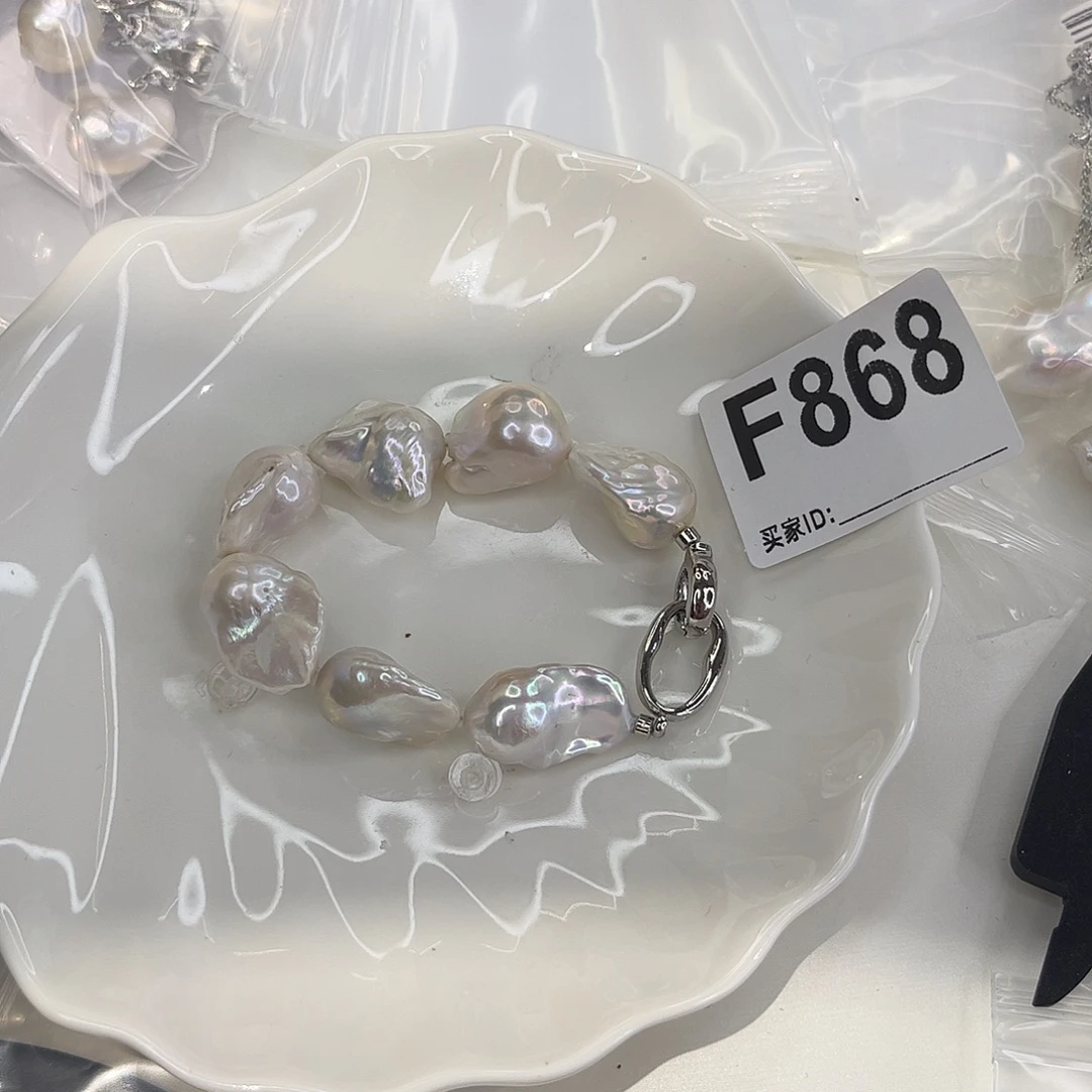 合金淡水珍珠耳饰