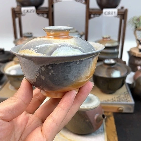 行*柴烧茶具柴烧茶具
