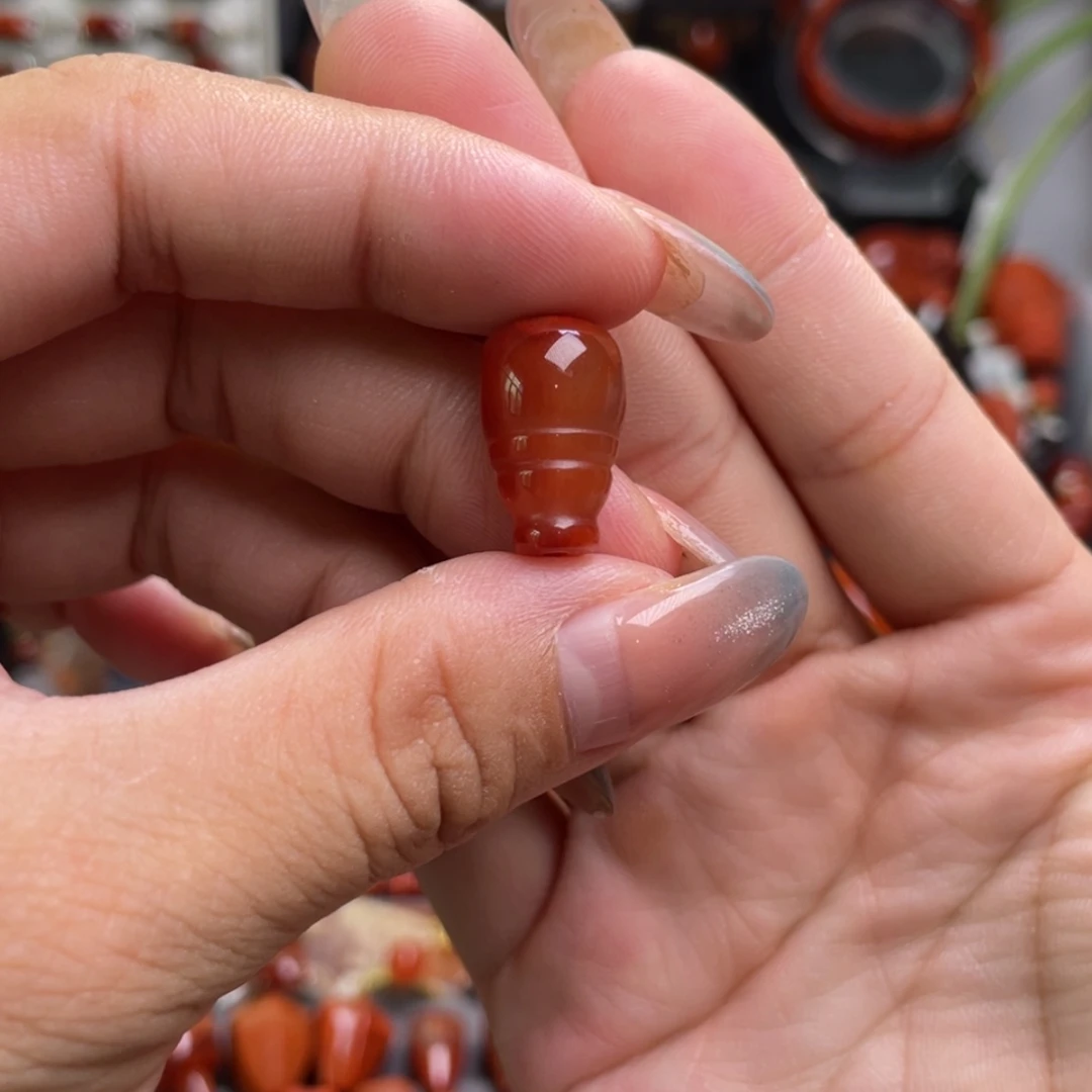 【闪购商品】未镶嵌三通11m南红玛瑙