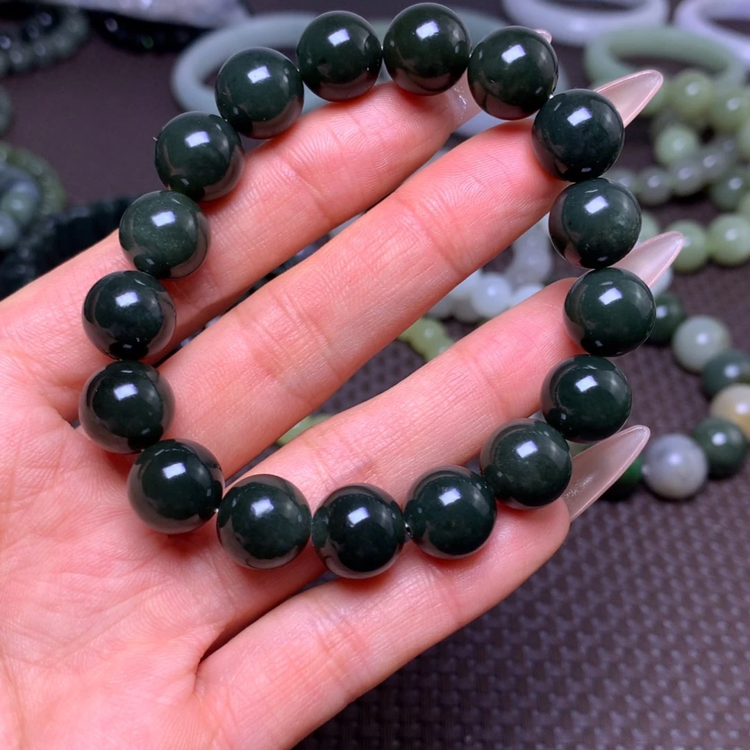 未镶嵌手串和田玉卡12