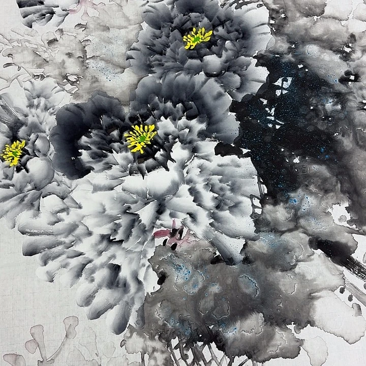 国画手绘国画作品