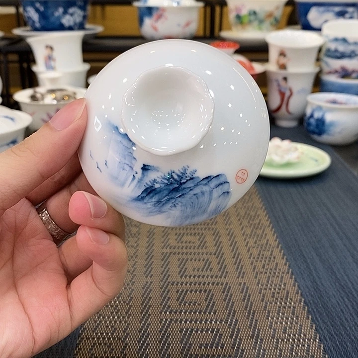 吴氏品雅高山流水盖子一个装