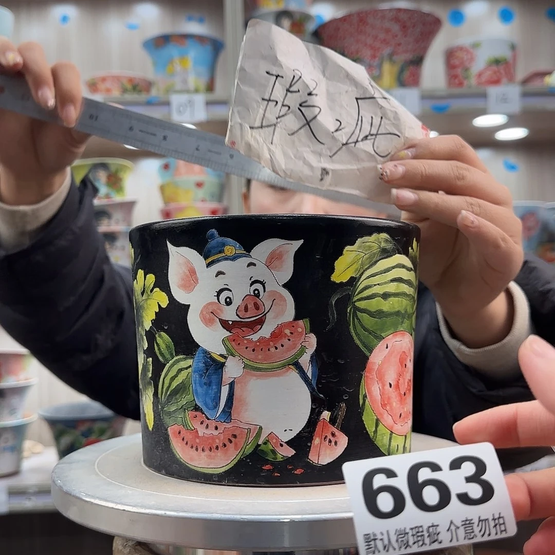 陶摆件瑕疵瑕疵663