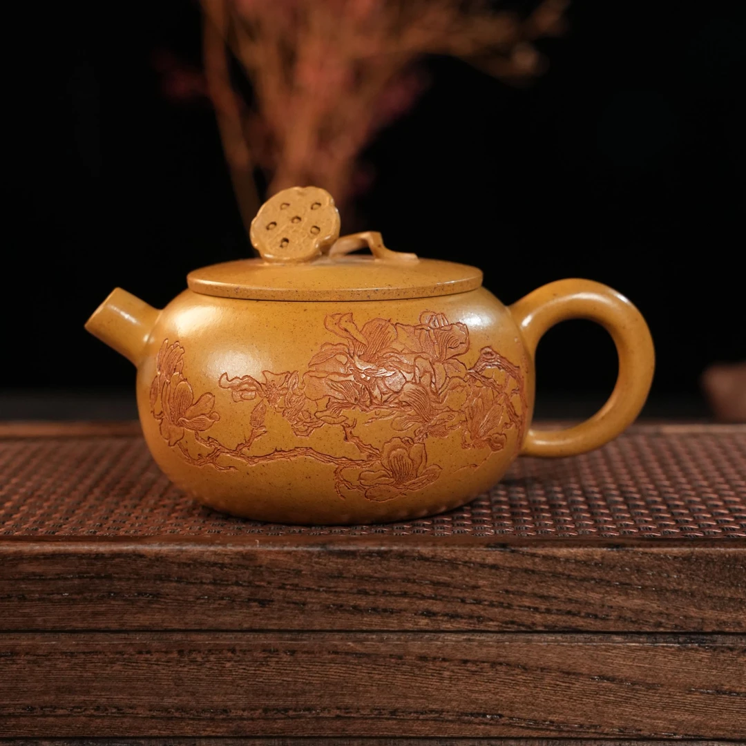 WCH-019   王春洪  宜兴手工紫砂  巨轮